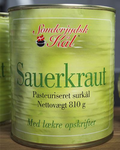 [Translate to German:] Surkål på dåse